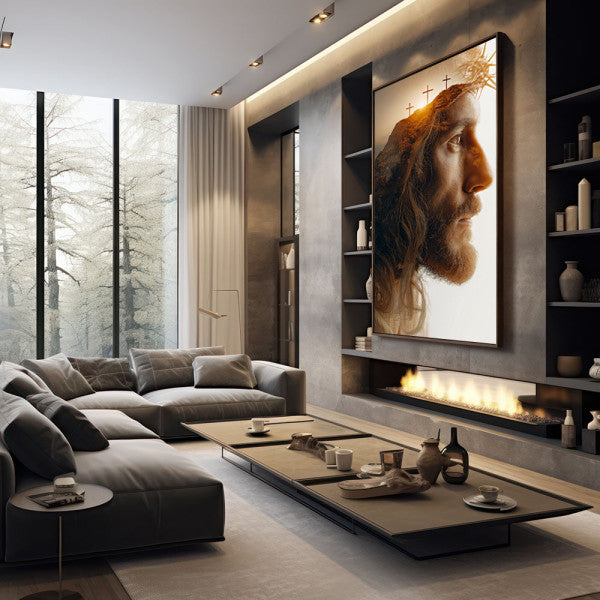 Quadro Decorativo Serenidade e Fé