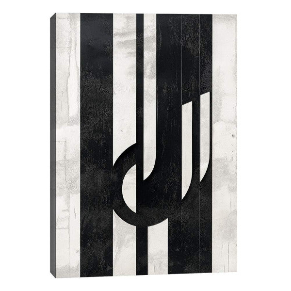 Quadro Decorativo Dinamismo Preto e Branco