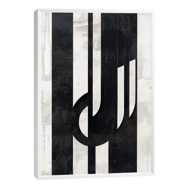Quadro Decorativo Dinamismo Preto e Branco
