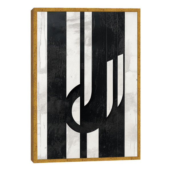 Quadro Decorativo Dinamismo Preto e Branco