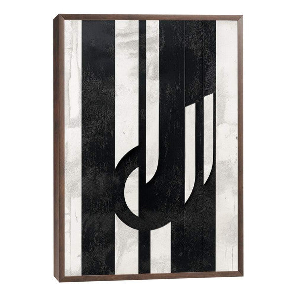 Quadro Decorativo Dinamismo Preto e Branco