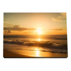 Quadro Decorativo Pôr do Sol com Serenidade