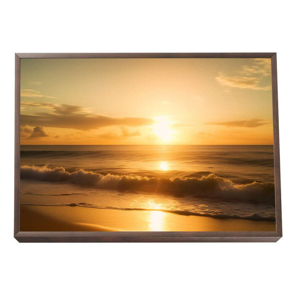 Quadro Decorativo Pôr do Sol com Serenidade