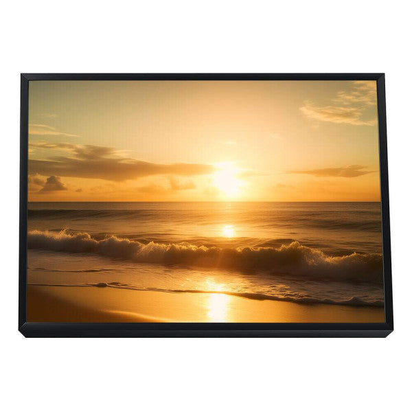 Quadro Decorativo Pôr do Sol com Serenidade