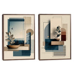 Quadro Decorativo Moderno Geometria Serene