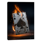 Quadro Decorativo Ás de Espadas Dramático
