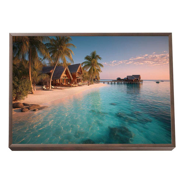 Quadro Decorativo Tropical Sereno