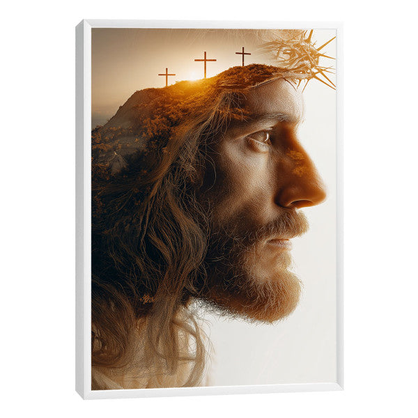 Quadro Decorativo Serenidade e Fé