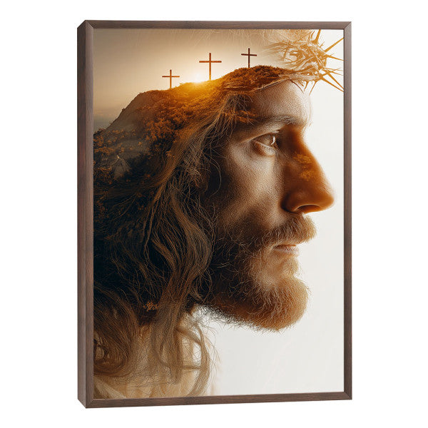 Quadro Decorativo Serenidade e Fé