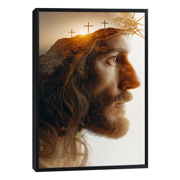 Quadro Decorativo Serenidade e Fé
