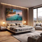 Quadro Decorativo Tropical Sereno