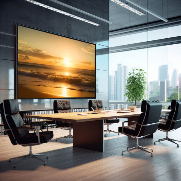Quadro Decorativo Pôr do Sol com Serenidade