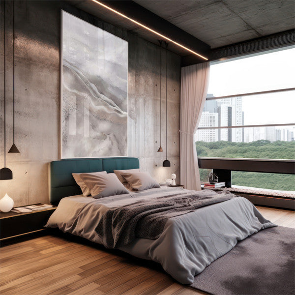 Quadro Decorativo: Inspiração Serena - Descanse os Olhos e a Alma