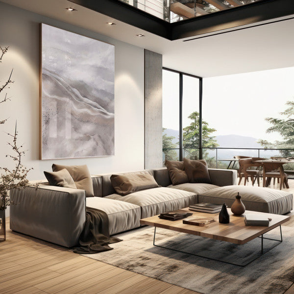 Quadro Decorativo: Inspiração Serena - Descanse os Olhos e a Alma