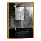 Quadro Decorativo: Elegância Monocromática Abstrata