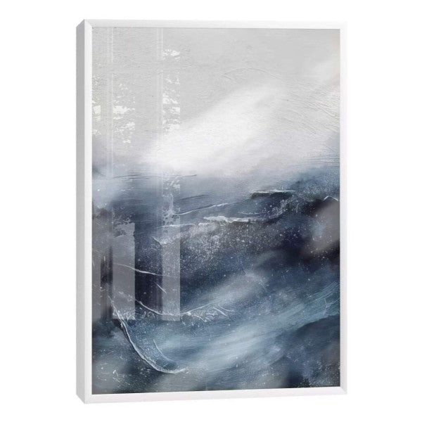 Quadro Decorativo Navegue em Águas Abstratas e Vibrantes