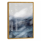 Quadro Decorativo Navegue em Águas Abstratas e Vibrantes