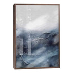 Quadro Decorativo Navegue em Águas Abstratas e Vibrantes