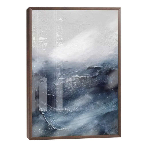 Quadro Decorativo Navegue em Águas Abstratas e Vibrantes