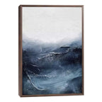 Quadro Decorativo Navegue em Águas Abstratas e Vibrantes