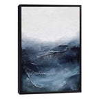 Quadro Decorativo Navegue em Águas Abstratas e Vibrantes