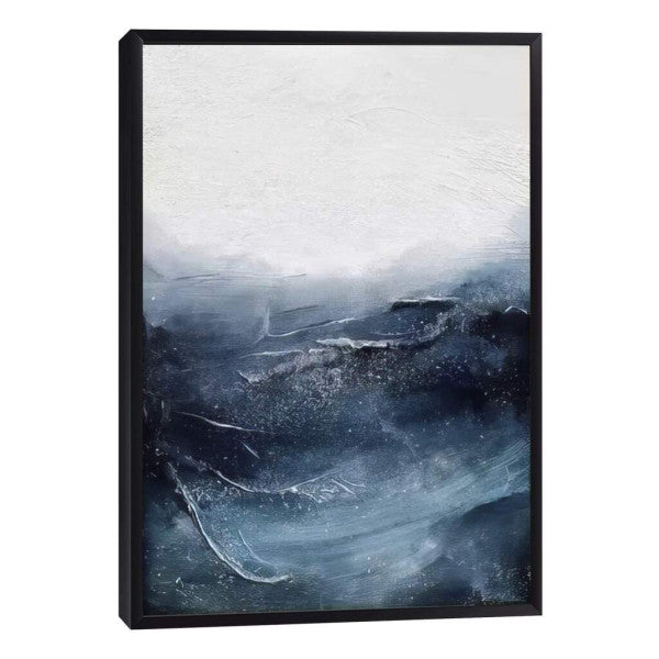 Quadro Decorativo Navegue em Águas Abstratas e Vibrantes