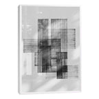 Quadro Decorativo: Elegância Geométrica Preto e Branco
