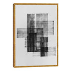 Quadro Decorativo: Elegância Geométrica Preto e Branco