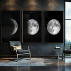 Quadro Decorativo Mistério Lunar: Transforme seu Ambiente