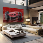 Quadro Decorativo Carro de Corrida: Velocidade e Estilo