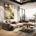 Quadro Decorativo Abstrato Moderno