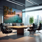 Quadro Decorativo Tropical Sereno