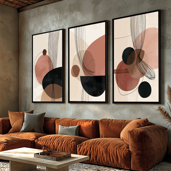 Quadro Decorativo Abstrato Tranquilidade