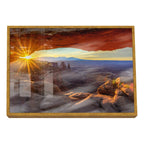 Quadro Decorativo Cânion ao Amanhecer: Inspiração Pura