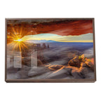 Quadro Decorativo Cânion ao Amanhecer: Inspiração Pura