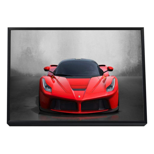 Quadro Decorativo Carro Vermelho: Velocidade e Estilo