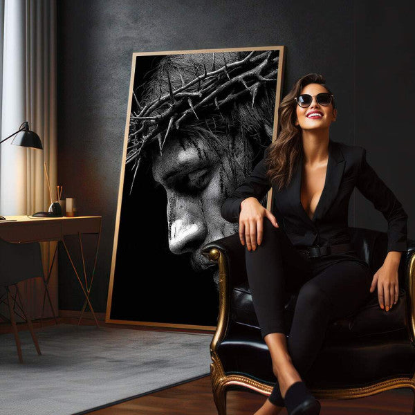 Quadro Decorativo Espiritualidade e Reflexão
