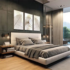 Quadro Decorativo Folhas de Ginkgo - Toque de Natureza Exclusivo