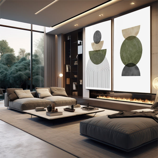 Quadro Decorativo: Inspiração Geométrica Única