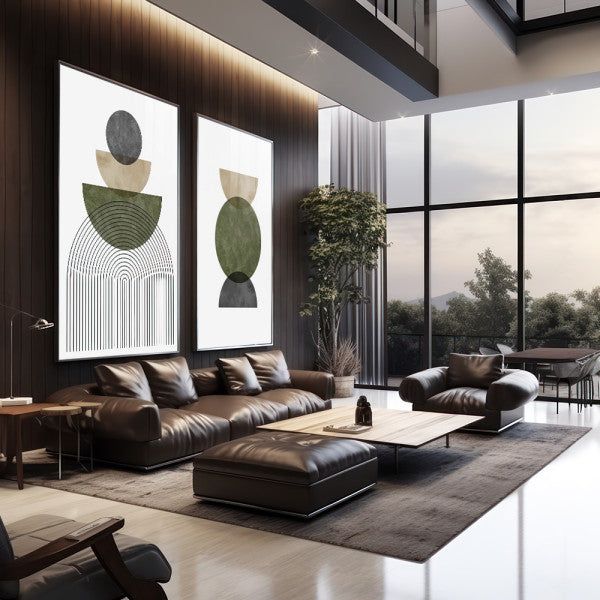 Quadro Decorativo: Inspiração Geométrica Única