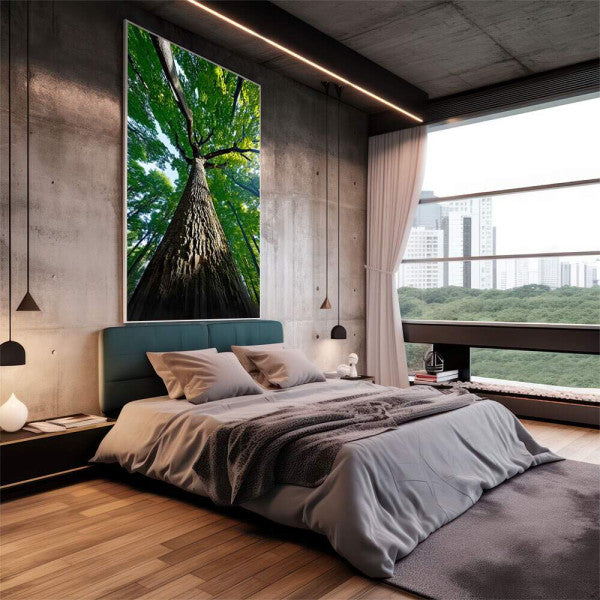 Quadro Decorativo Tronco da Vida com Força