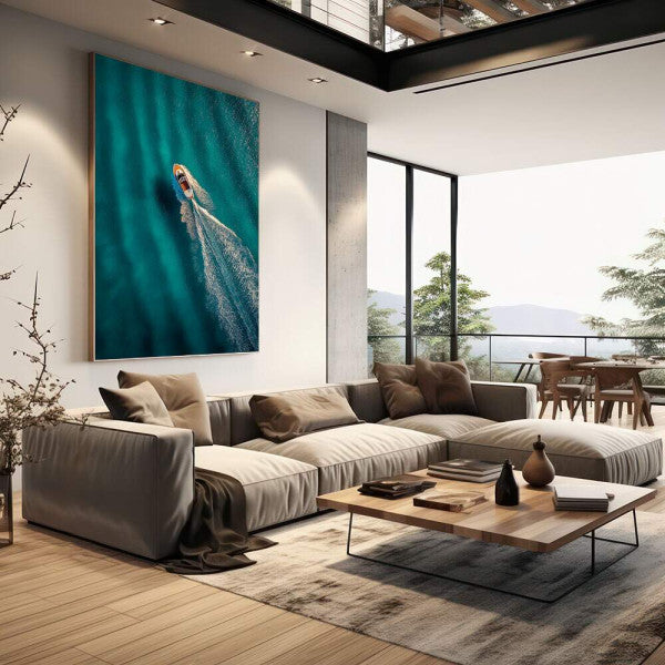 Quadro Decorativo Mar Sereno
