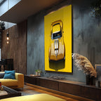 Quadro Decorativo Carro Corvette - Arte Moderno para Transformar Seu Ambiente