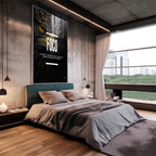Quadro Decorativo Motivacional Foco - Inspire Seu Ambiente com Estilo
