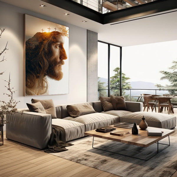 Quadro Decorativo Serenidade e Fé