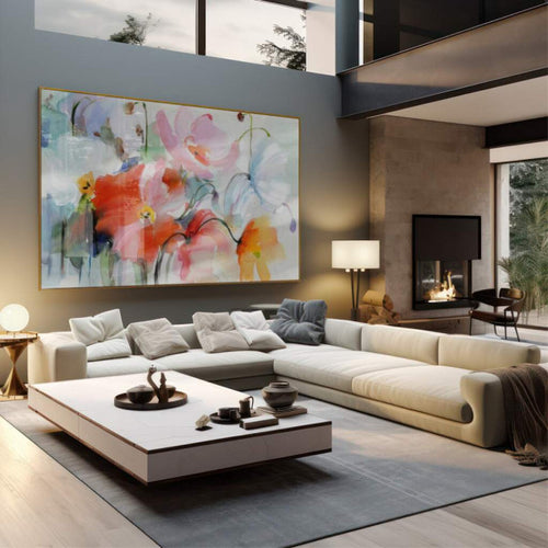 Quadro Decorativo Floral: Inspiração e Serenidade