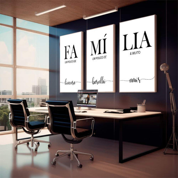 Quadro Decorativo 'Inspire': Letras que Transformam