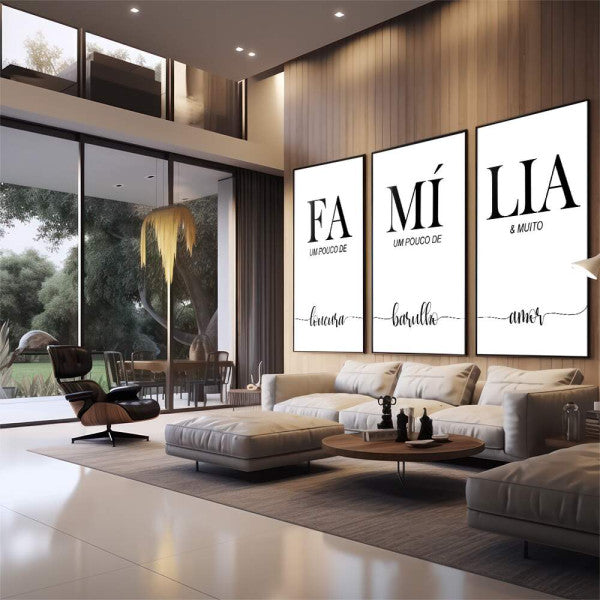 Quadro Decorativo 'Inspire': Letras que Transformam