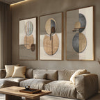 Quadro Decorativo: Abstração Vibrante - Um Toque de Classe