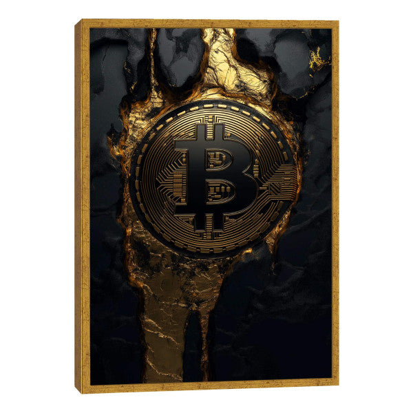 Quadro Decorativo O Poder do Bitcoin